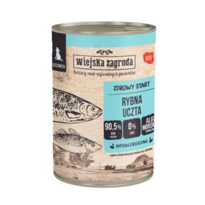 Wiejska Zagroda dla szczeniąt Rybna uczta 400gr Wiejska Zagroda dla szczeniąt Rybna uczta 400gr