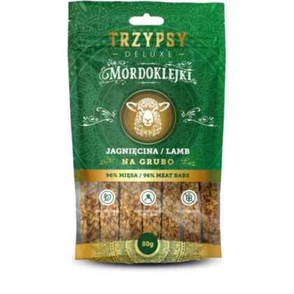 TRZYPSY MORDOKLEJKI NA GRUBO Z JAGNIĘCINY 80G TRZYPSY MORDOKLEJKI NA GRUBO Z JAGNIĘCINY 80G