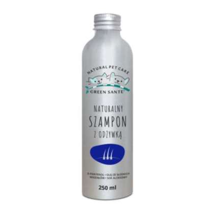 Naturalny Szampon z Odżywką 250 ml dla psa i kota Naturalny Szampon z Odżywką 250 ml dla psa i kota