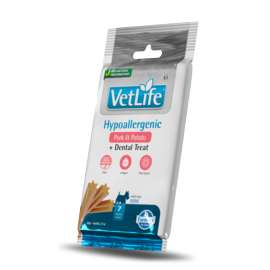Vetlife dental treat Hypoallergenic Pork&Potato 60 Vetlife dental treat Hypoallergenic Pork&Potato 60