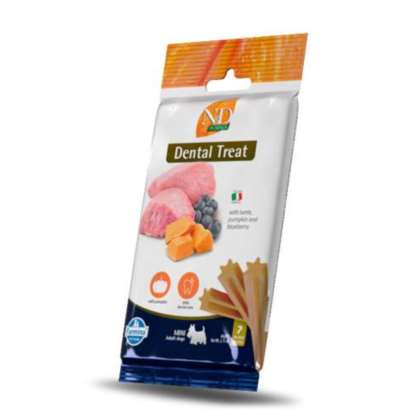 N&D Dental lamb, pumpkin and blueberry mini 60gr N&D Dental lamb, pumpkin and blueberry mini 60gr