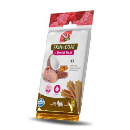 N&D Quinoa Dental Skin & Coat Quail mini 60gr N&D Quinoa Dental Skin & Coat Quail mini 60gr