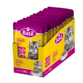 Basil Kot Saszetka z drobiem 100 gram Basil Kot Saszetka z drobiem 100 gram