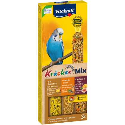 Vitakraft Kracker 3szt jajko/morela/miód dla papug Vitakraft Kracker 3szt jajko/morela/miód dla papug