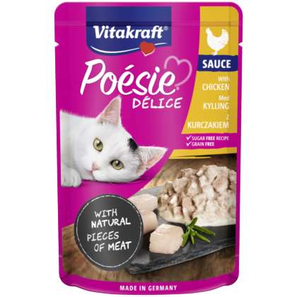 VITAKRAFT POESIE DELI DLA KOTA pierś kurczaka 85g