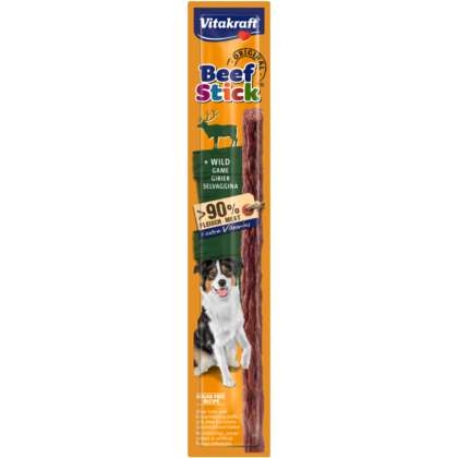 Vitakraft Beef Stick Kabanos Dla Psa dziczyzn 12gr Vitakraft Beef Stick Kabanos Dla Psa dziczyzn 12gr
