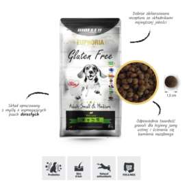 EUPHORIA GLUTEN FREE-DOROSŁE PSY MiŚR JAGNIĘC 12KG EUPHORIA GLUTEN FREE-DOROSŁE PSY MiŚR JAGNIĘC 12KG