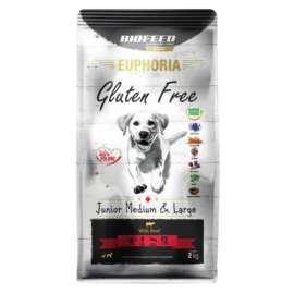 EUPHORIA GLUTEN FREE-SZCZENIĘTA ŚRiD WOŁOWINA 12KG EUPHORIA GLUTEN FREE-SZCZENIĘTA ŚRiD WOŁOWINA 12KG