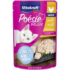VITAKRAFT POESIE DELICE junior kurczak 85g VITAKRAFT POESIE DELICE junior kurczak 85g