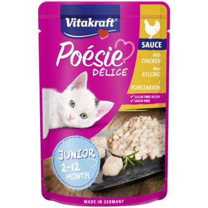 VITAKRAFT POESIE DELICE junior kurczak 85g VITAKRAFT POESIE DELICE junior kurczak 85g