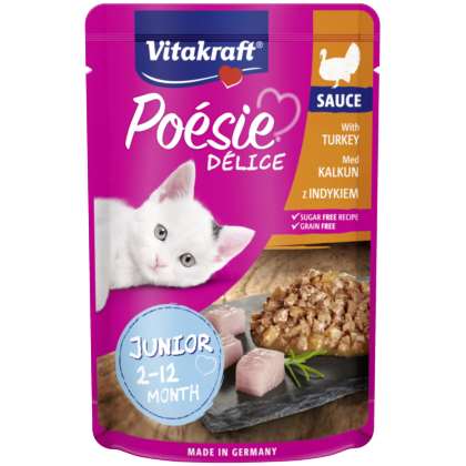 VITAKRAFT POESIE DELICE junior indyk 85g VITAKRAFT POESIE DELICE junior indyk 85g