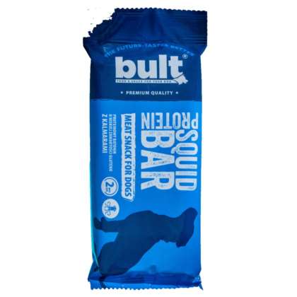 BULT batonik proteinowy z kalmarami dla psa 75 gr