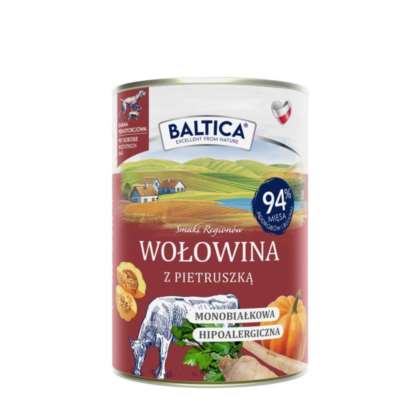 BALTICA SR Karma mokra Wołowina z pietruszką 400g