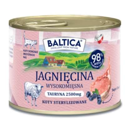 BALTICA SMAKI REGIONÓW Kot dorosły Jagnięcina 185g