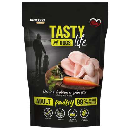 Tasty Dogs Life DRÓB - danie w galaretce 500g