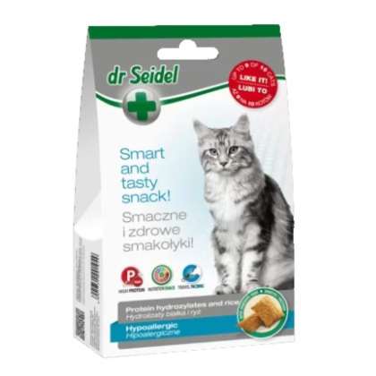 Smakołyki dr Seidla dla kotów hipoalergiczne 50 gr