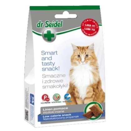 Smakołyki dr Seidla dla kotów niskokaloryczne 50gr