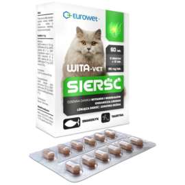 WITA-VET KOT SIERŚĆ 60 TAB. 5 BLISTRÓW