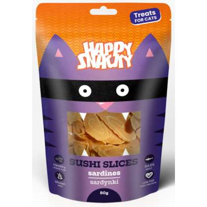 Happy Snack Plasterki sushi z sardynki  80g