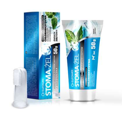 Stoma-Żel 50 g + szczoteczka Z CHLORHEKSYDYNA