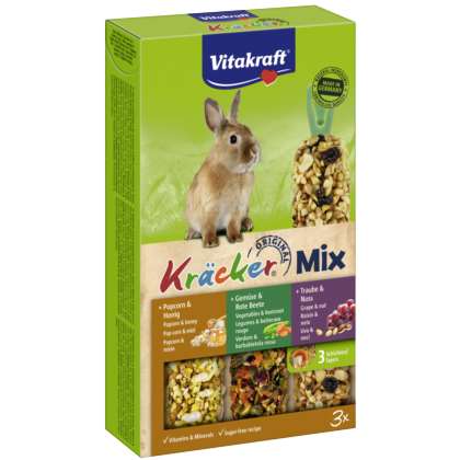 Vitakraft Kracker popcor/warzy/orzech królik 3szt.