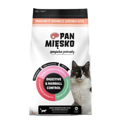 Pan Mięsko Digestive & Haiball Indyk/łosoś  M 3 kg