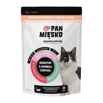 Pan Mięsko Digestive & Haiball Indyk/łosoś  M 800g