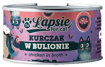 Łapsie kot mokra karma Kurczak w bulionie 80g
