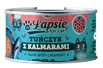 Łapsie mokra karma Tuńczyk z kalma w bulionie 80g