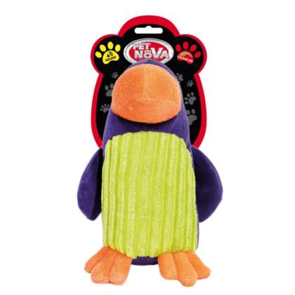 DOG LIFE STYLE zabawka pluszowa 19cm tukan