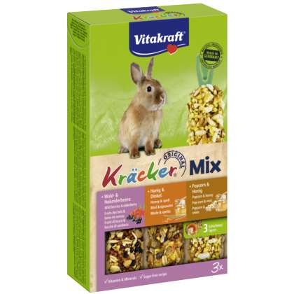 Vitakraft Kracker  pop/miód/owoc leś  królik 3szt.