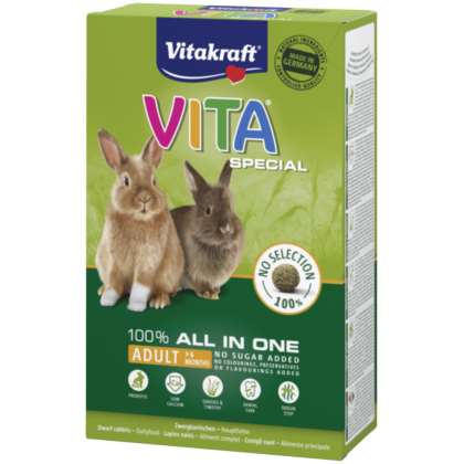 Vitakraft VITA SPECIAL ADULT 600g karma d/królika