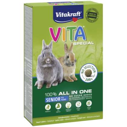 Vitakraft VITA SPECIAL SENIOR 600g karma d/królika