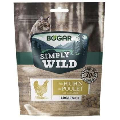 Bogar Simply Wild Cat little treats KURCZAK 60 gr.