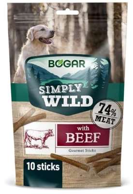 Bogar Simply Wild Dog Stick Beef 10 szt.
