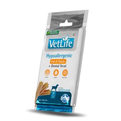 Vetlife dental Hypoallergenic Fish&Potato 100