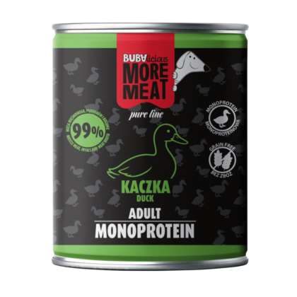 BUBAlicious  mono karma dla psa 800g KACZKA