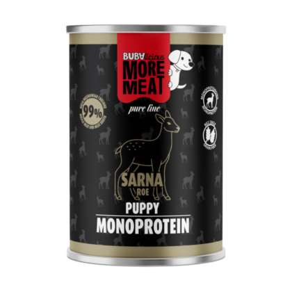 BUBAlicious  mono karma dla szczeniaka 400g SARNA