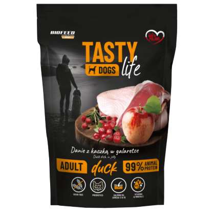 Tasty Dogs Life KACZKA - danie w galaretce 500g
