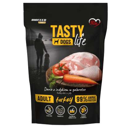 Tasty Dogs Life INDYK - danie w galaretce 500g