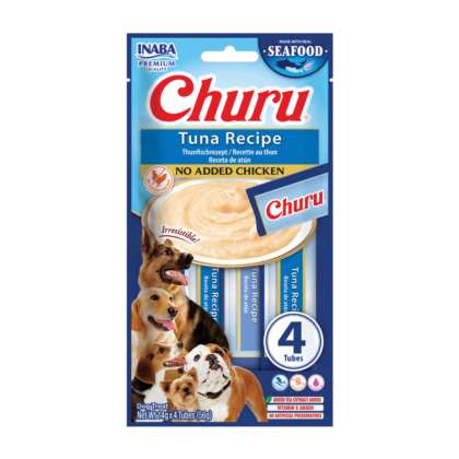 INABA Dog Churu (fish based) tuńczyk 4x14g (56g)