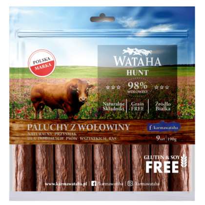 Wataha Hunt Paluchy z wołowiny 9 szt