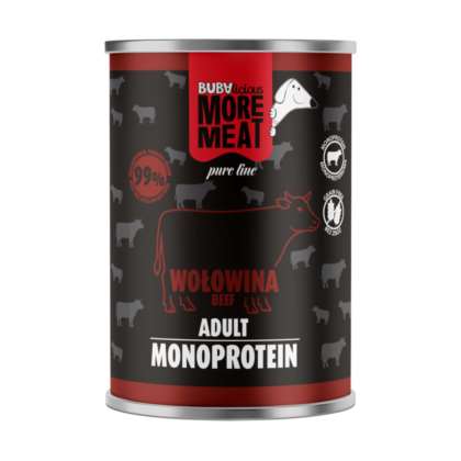 BUBAlicious  mono karma dla psa 400g WOŁOWINA