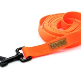 Smycz treningowa PVC / TPU wodoodporna  10m orange