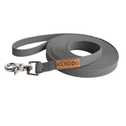 Smycz treningowa PVC/TPU wodoodporn  10m gray 16cm