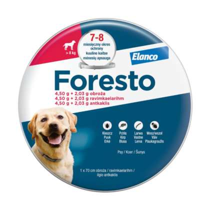 Foresto - duży pies powyżej 8kg