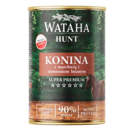 Wataha Hunt Mono Protein 90% Adult Konina 400gr