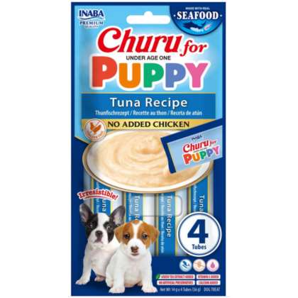 INABA  Churu Puppy Dog tuńczyk 4x14g (56g)
