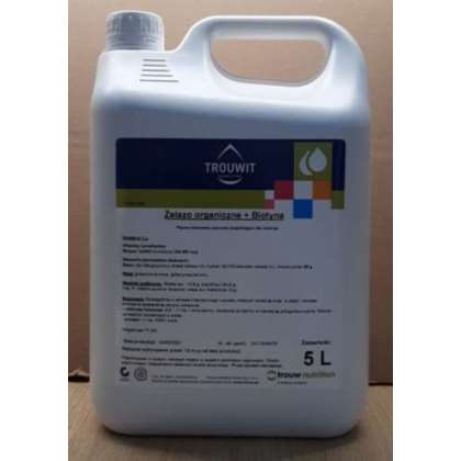 TROUWIT ŻELAZO ORGANICZNE I  BIOTYNA 5L