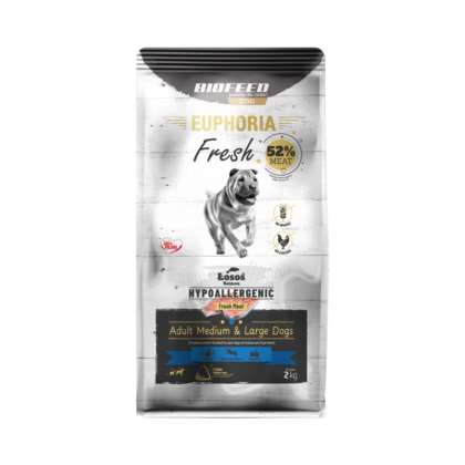 EUPHORIA Fresh HYPO Salmon Monoprotein M/L 2 kg
